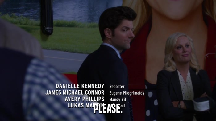 PLEASE.  