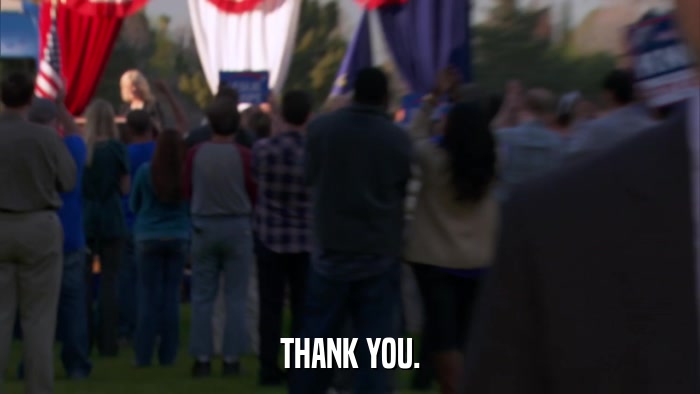 THANK YOU.  
