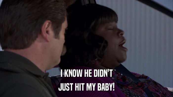 I KNOW HE DIDN'T JUST HIT MY BABY! 
