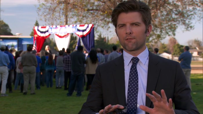 LESLIE'S STUMP SPEECH IS 10 MINUTES AND 40 SECONDS 