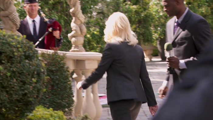 YOU KNOW, LESLIE'S BEEN GETTING A LOT OF HEAT TODAY, 
