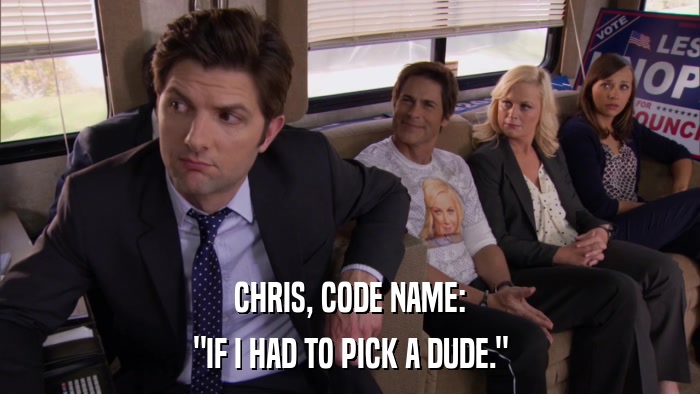 CHRIS, CODE NAME: 