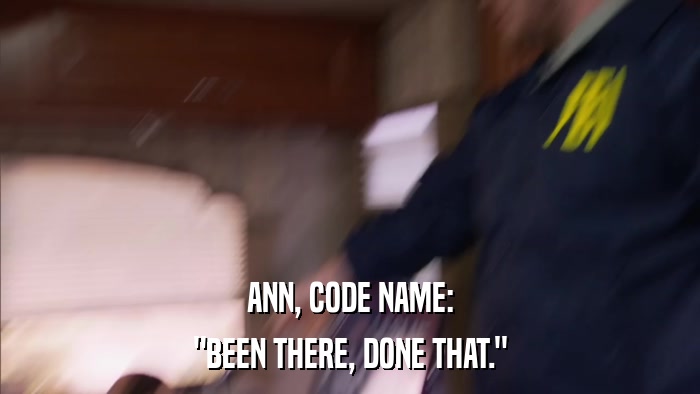 ANN, CODE NAME: 