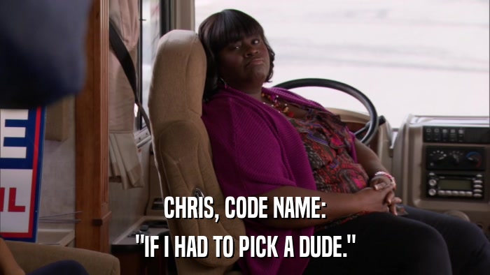 CHRIS, CODE NAME: 