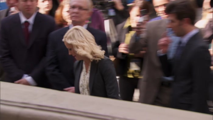 YOU KNOW, LESLIE'S BEEN GETTING A LOT OF HEAT TODAY, 