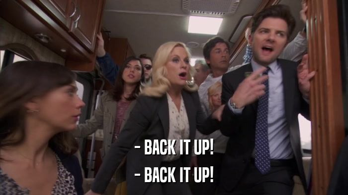 - BACK IT UP! - BACK IT UP! 