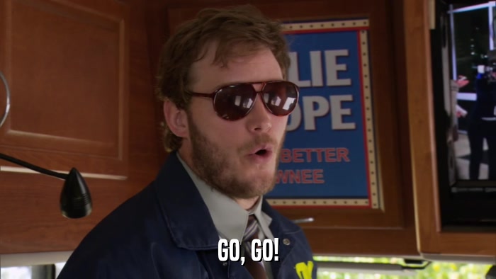 GO, GO!  