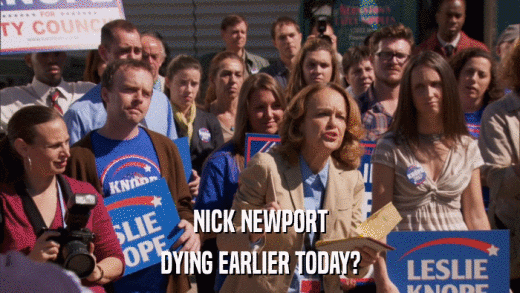 NICK NEWPORT DYING EARLIER TODAY? 