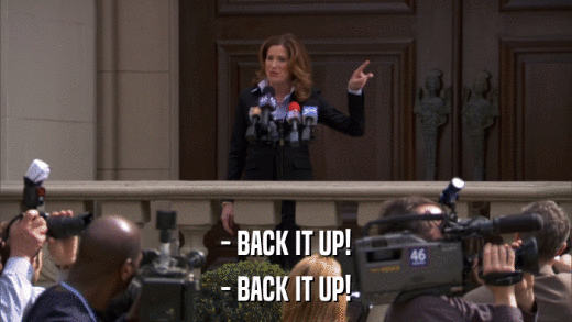 - BACK IT UP! - BACK IT UP! 