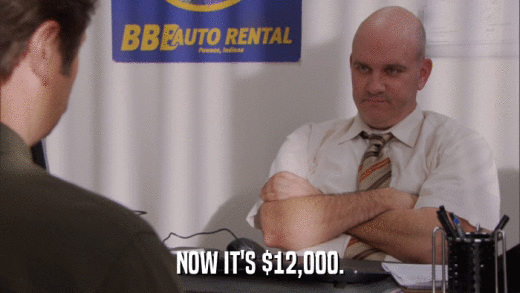 NOW IT'S $12,000.  