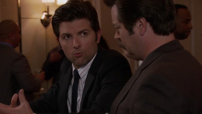 A GREAT JOB, BUT I THINK LESLIE WANTS ME TO STAY. 