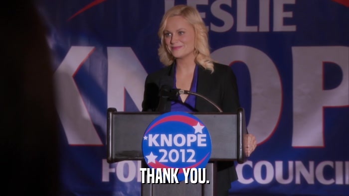 THANK YOU.  