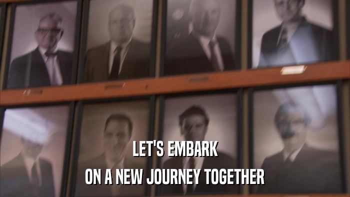 LET'S EMBARK ON A NEW JOURNEY TOGETHER 