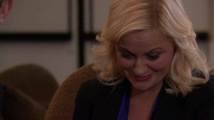 YOU WON, LESLIE. YOU WON BY 21 VOTES. 