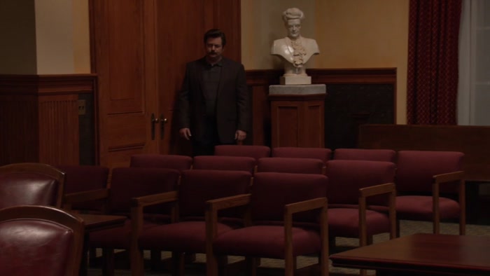 THAT'S A NICE CHAIR.  