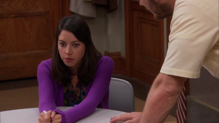 OR EVEN WORSE, LESLIE MIGHT GIVE ME A LECTURE 