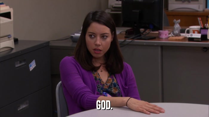 GOD.  