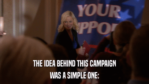 THE IDEA BEHIND THIS CAMPAIGN WAS A SIMPLE ONE: 