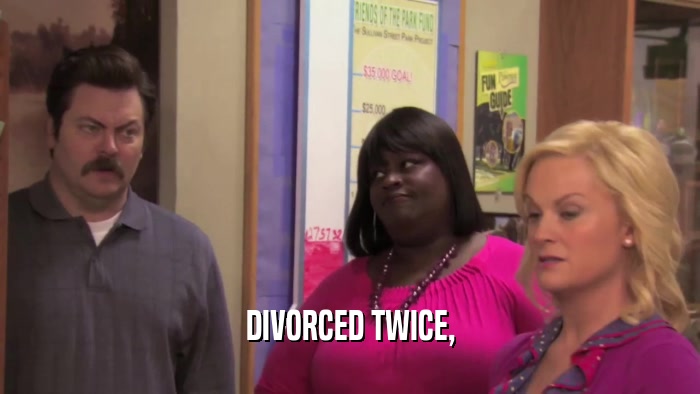 DIVORCED TWICE,  