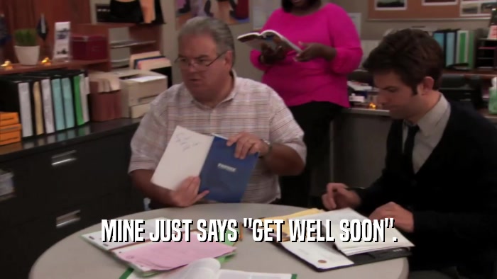 MINE JUST SAYS 