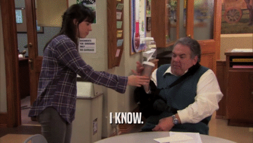 I KNOW.  
