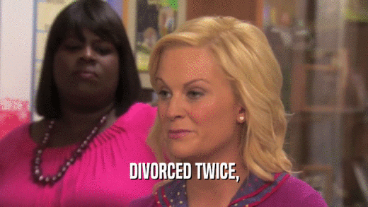 DIVORCED TWICE,  