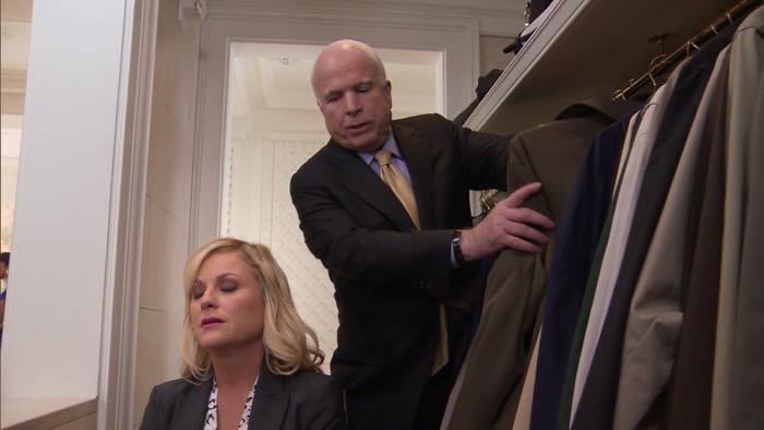 EXCUSE ME. I JUST NEED TO GET MY COAT HERE. 