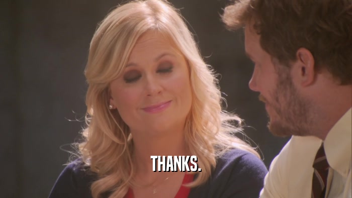 THANKS.  