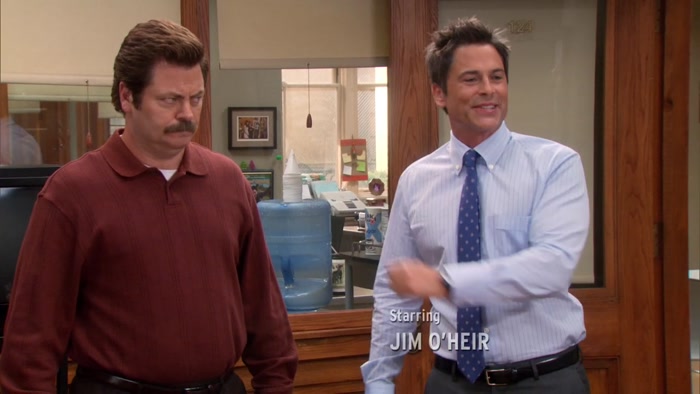 RON HAS TAKEN INITIATIVE, AND HE IS LEADING THE MEETING. 