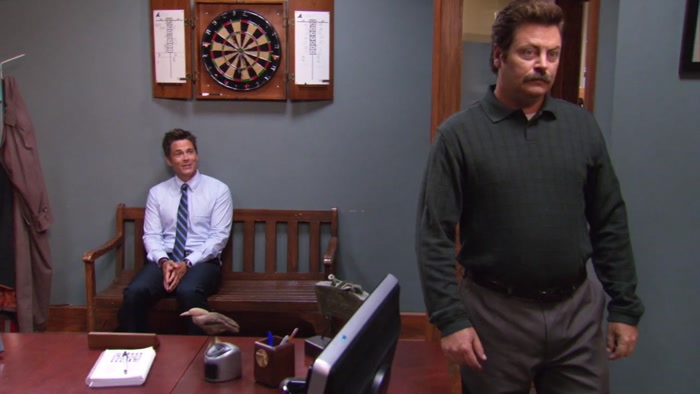 RON, A WORD?  