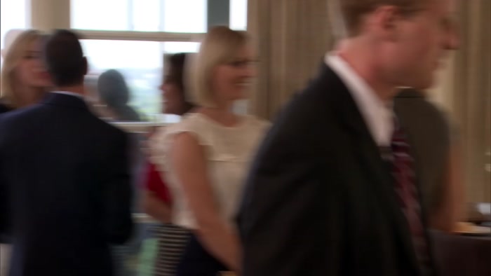 THERE'S SO MUCH FREE FOOD AT THIS PARTY, HONEY. 