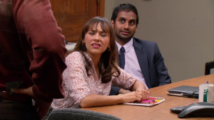 YOU'RE GOING TO THROW THE LESLIE KNOPE  