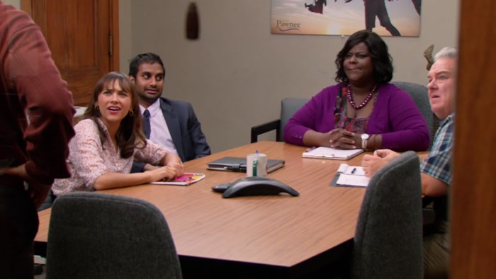YOU'RE GOING TO THROW THE LESLIE KNOPE  