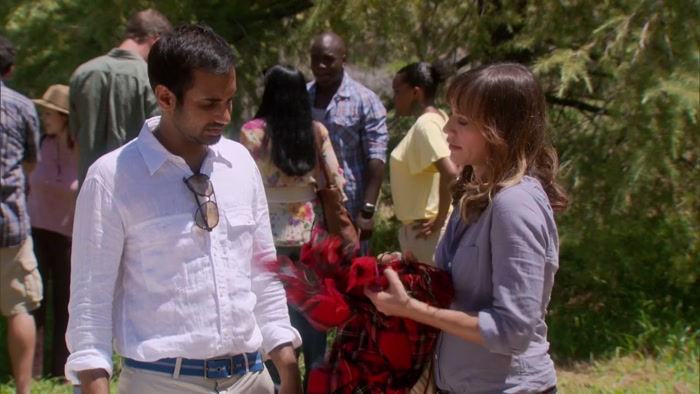 LOOK, I BROUGHT A PICNIC BLANKET FROM YOUR HOUSE. 