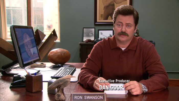 EVERY SUMMER LESLIE THROWS A BARBECUE  