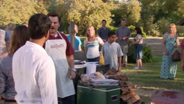 YOU HAVE RUINED A PERFECTLY GOOD BARBECUE 