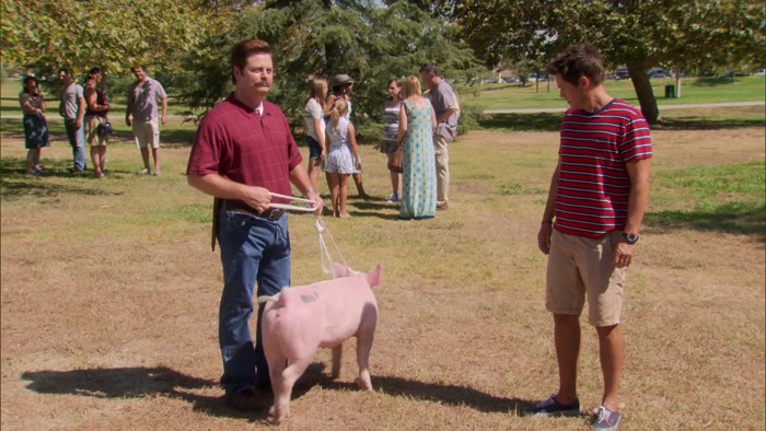 THIS IS YOUR DINNER. HIS NAME IS TOM.  