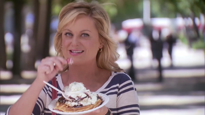 AND BUY MYSELF A WAFFLE SUNDAE? YES.  