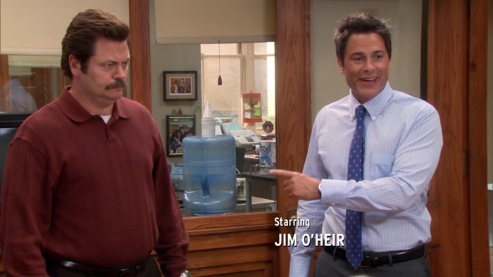 RON HAS TAKEN INITIATIVE, AND HE IS LEADING THE MEETING. 