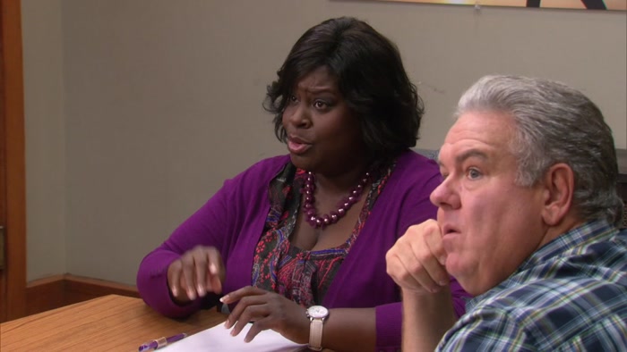 YOU'RE GOING TO THROW THE LESLIE KNOPE  
