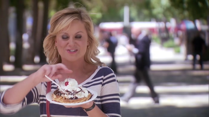 AND BUY MYSELF A WAFFLE SUNDAE? YES.  