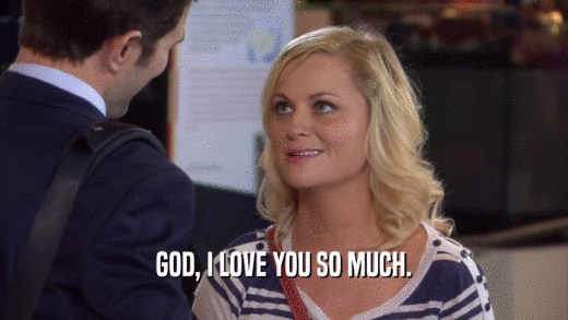 GOD, I LOVE YOU SO MUCH.  