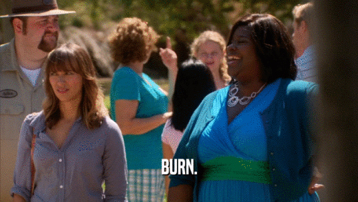 BURN.  