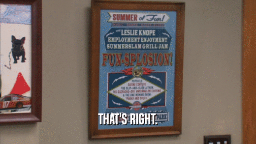 THAT'S RIGHT.  