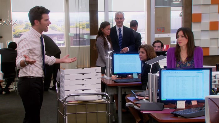 EVERYBODY CHILL OUT. TAKE A PIZZA BREAK ON ME. 