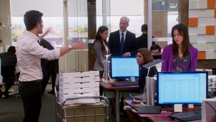 EVERYBODY CHILL OUT. TAKE A PIZZA BREAK ON ME. 