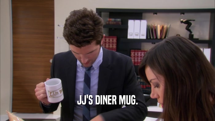 JJ'S DINER MUG.  