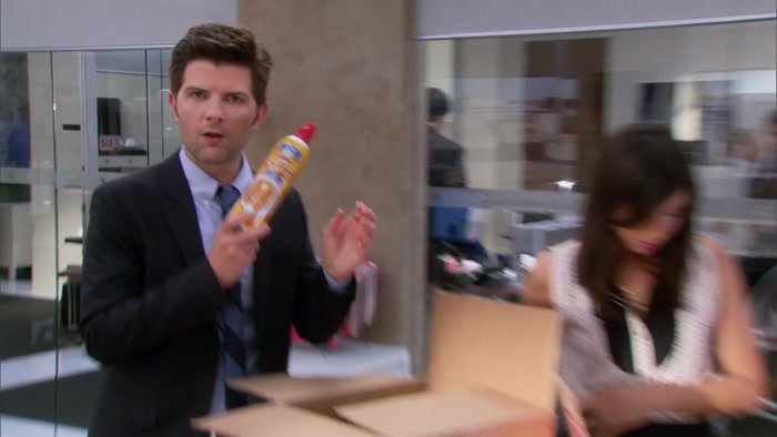 AH, WAFFLE MIX.  