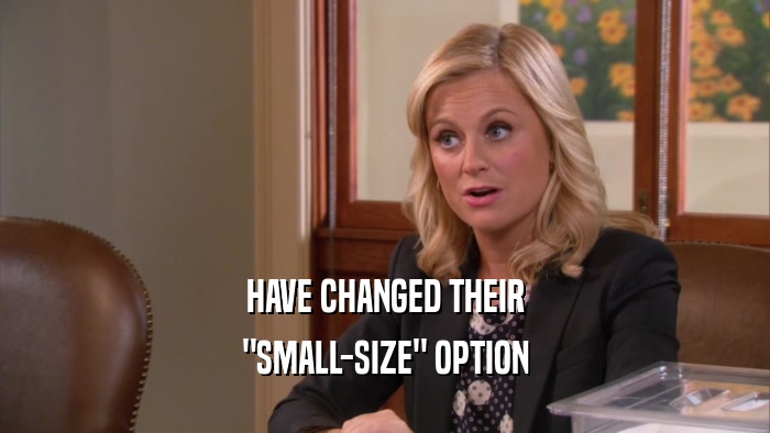 HAVE CHANGED THEIR 