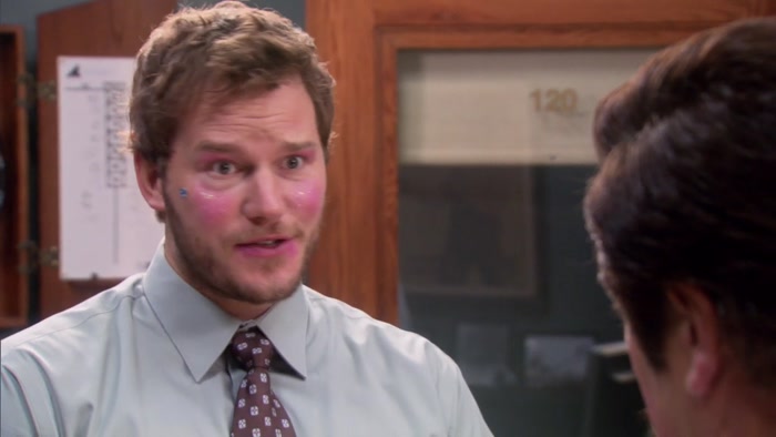 RON, MESSY IS FUN, OKAY?  